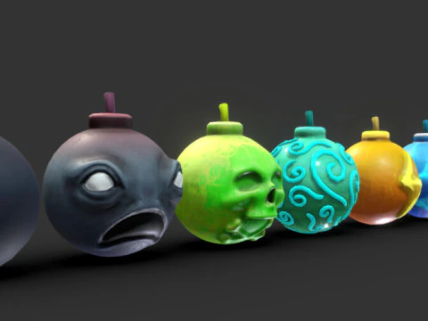 Pack Bomb Remake 3D Model