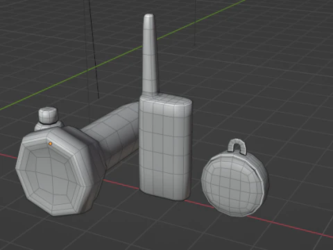 Survival Pack 3D Model