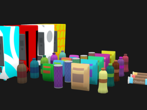 Street Props 3D Model