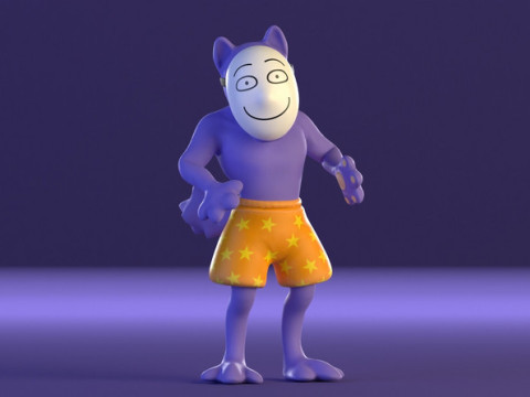 けだもの 3Dモデル