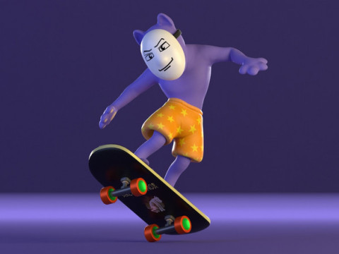 けだもの 3Dモデル