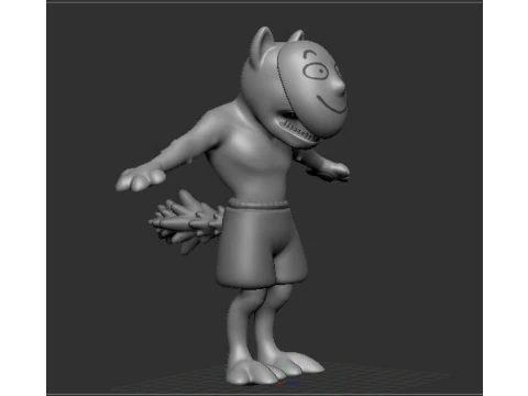 Kedamono 3D Model