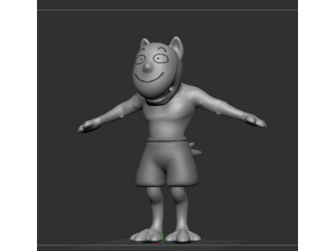 けだもの 3Dモデル