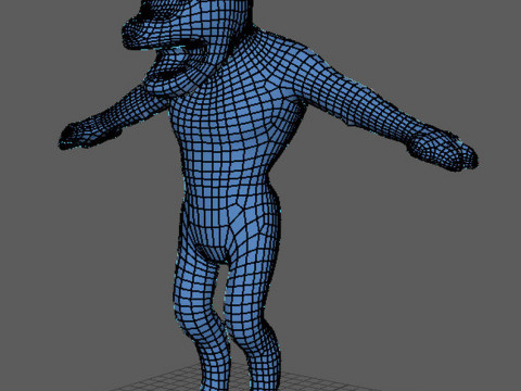 けだもの 3Dモデル