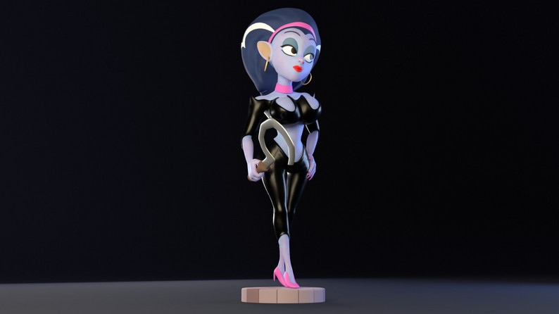 Vivi 3D Model .c4d .max .obj .3ds .fbx .stl .blend 