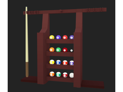 アーケードルーム 3Dモデル