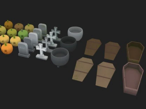 FESTIVITY HALLOWEEN 3D Model