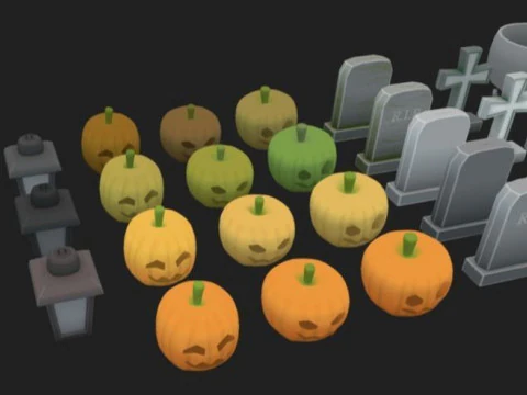 FESTIVITY HALLOWEEN 3D Model