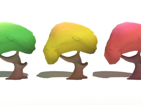 Activos de árboles Modelo 3D