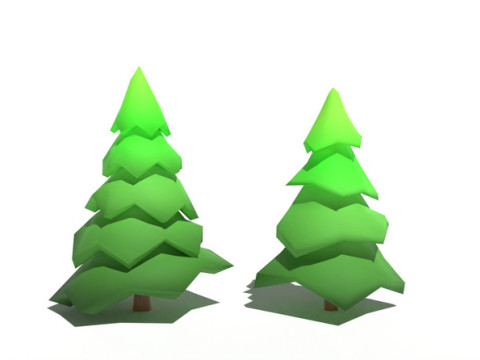 Activos de árboles Modelo 3D