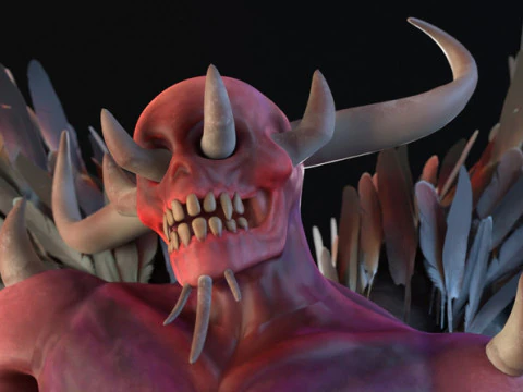 Lord Demon 3D Model