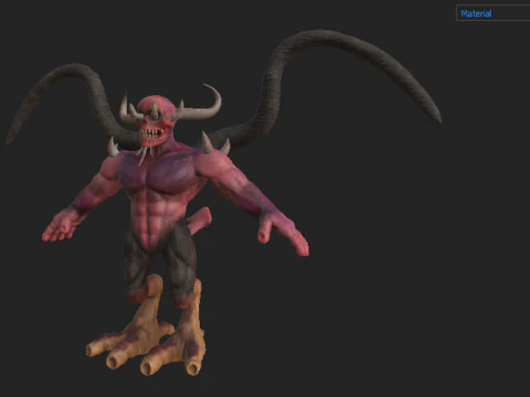 Lord Demon 3D Model