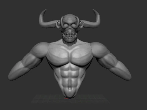 Lord Demon 3D Model