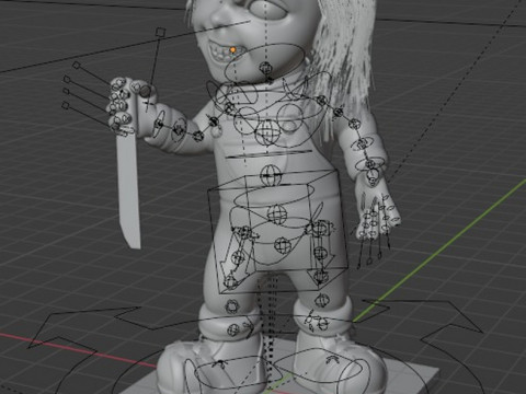 Chucky 3D मॉडल