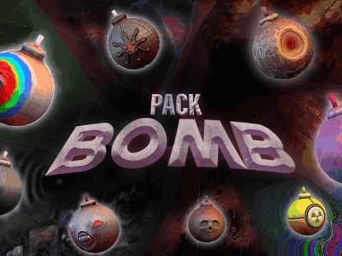 Pack Bomb Fusion 3D Модель