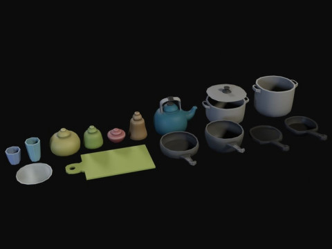 Кухня 3D Модель