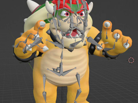 Bowser 3D Model