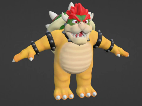 Bowser 3D Model