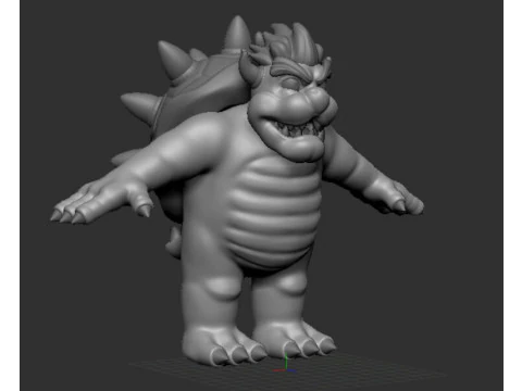 Bowser 3D Model
