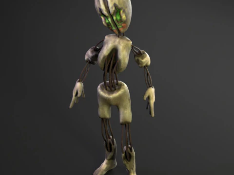 SCP - 173 3D Model