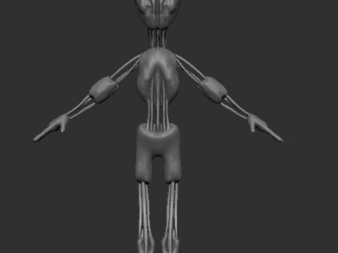 SCP - 173 3D Model