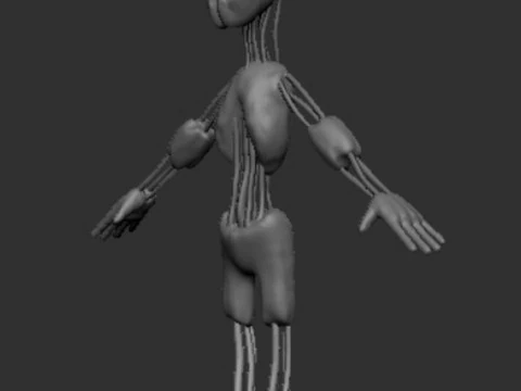 SCP - 173 3D Model