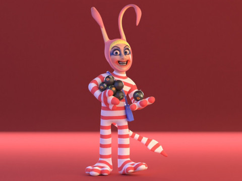 Papa 3D Model