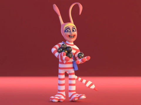 Popee 3D Model