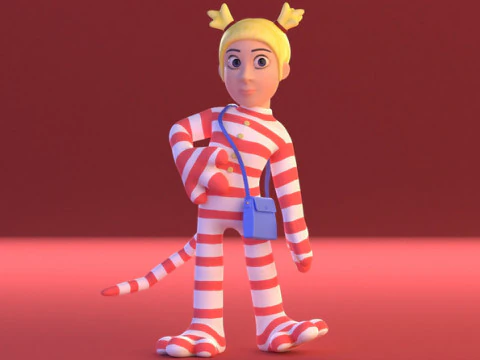 Popee 3D Model