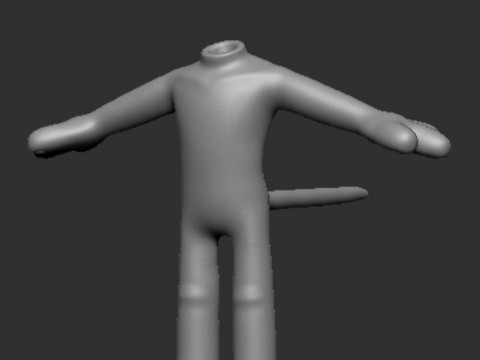 Papa 3D Model