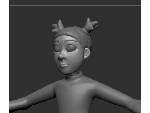 Papa 3D Model