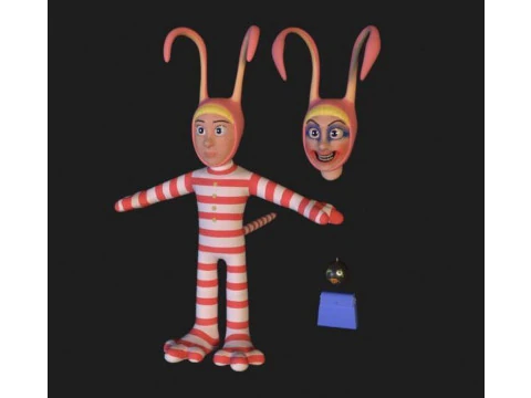 Popee 3D Model