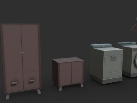 Laundy Room 3D Model