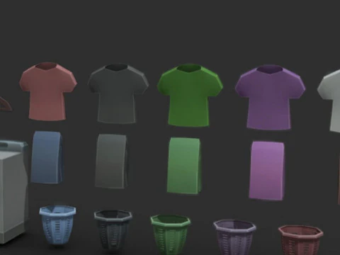 Laundy Room 3D Model