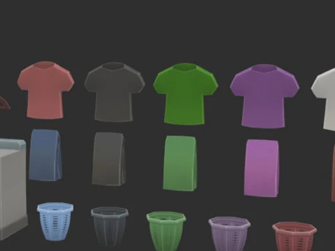 Laundy Room 3D Model