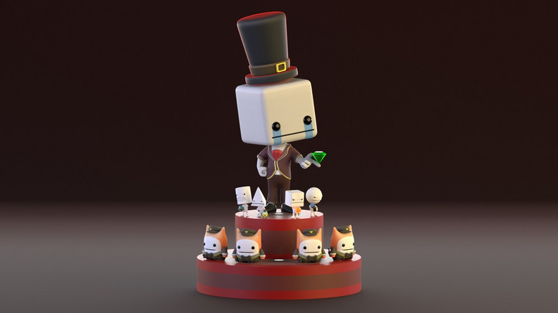 TEATR BATTLEBLOK Model 3D .c4d .max .obj .3ds .fbx .stl .blend 