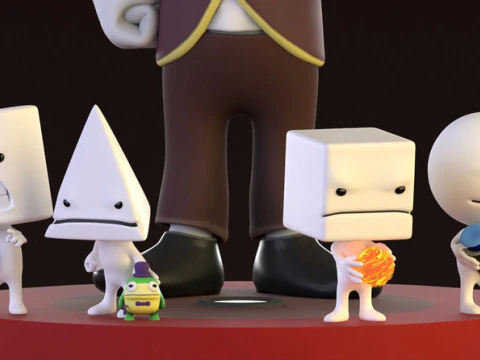 BATTLEBLOCK THEATER 3D Model