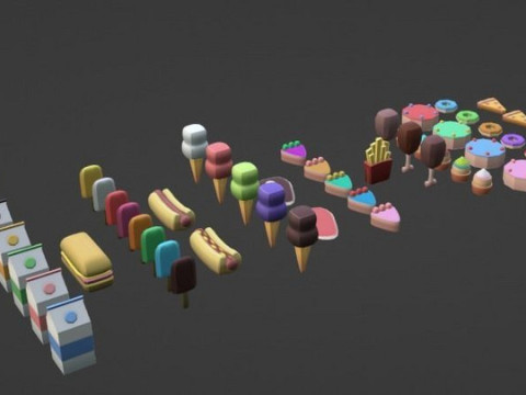 Nourriture Modèle 3D