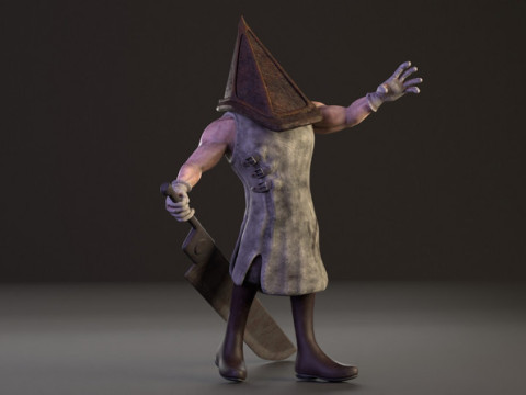 Cabeça de Pirâmide Modelo 3D