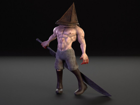 Pyramid Head 3D Model