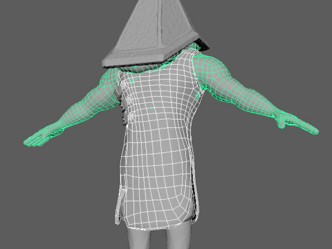 Pyramid Head 3D Model