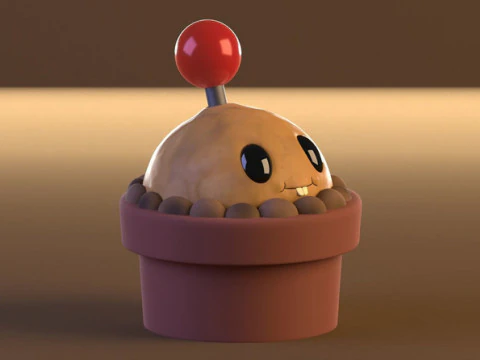 Plants vs Zombies 3D Model
