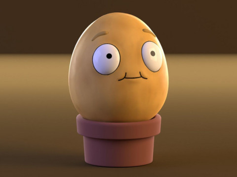 Plantes contre Zombies Modèle 3D