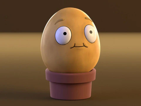 Plants vs Zombies 3D Model