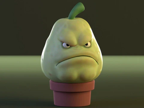 Plants vs Zombies 3D Model