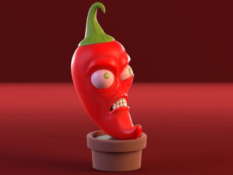 Plants vs Zombies 3D Model