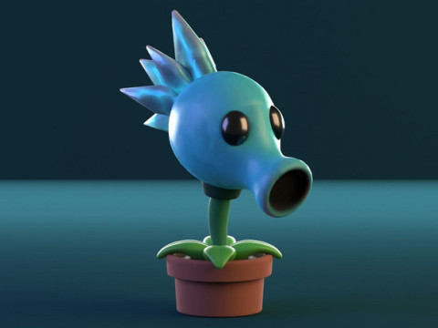 Plantes contre Zombies Modèle 3D