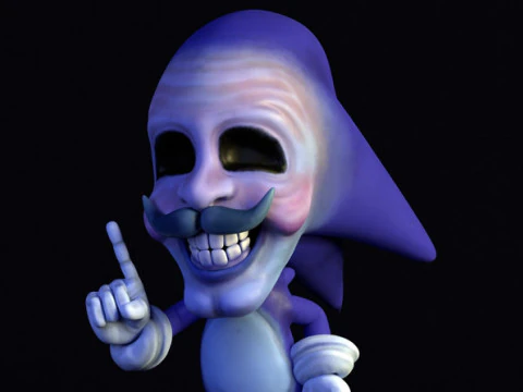 Majin Sonic 3D Model