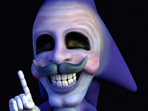 Majin Sonic Modello 3D