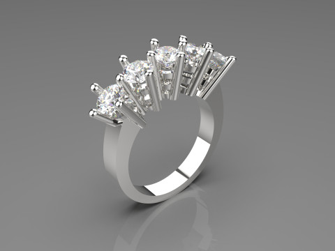 Brauthochzeit STL 3D Schmuck Goldring Modell jr00028 3D Druckmodell